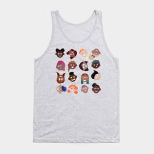 Smiling Faces Tank Top